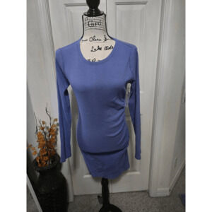Nine West Purple Ruched Tulip Dress Size M
